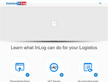 Tablet Screenshot of logisticaytransporteinlog.com